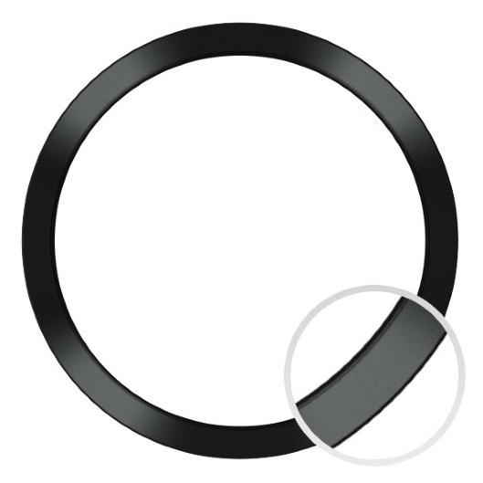 Marc Coblen / TW Steel Bezel 45mm Zwart Staal Zwart Keramiek - MCB45BCBLACK